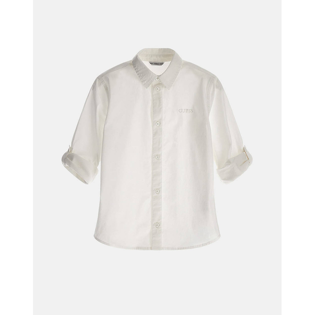 Product GUESS  STR. POPLIN ADJ. LS SHIRT INDIA ΠΑΙΔΙΚΟ BOY base image