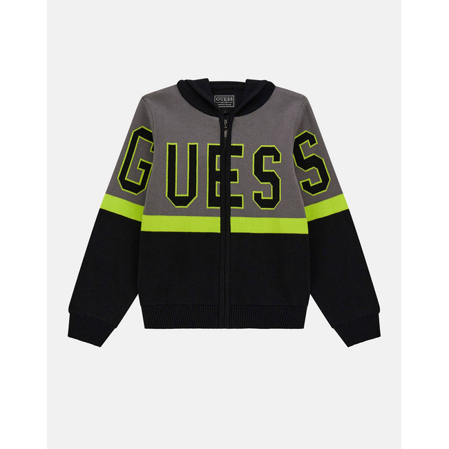 Product GUESS  HOODED LS SWEATER W/ZIP ΠΛΕΚΤΟ ΠΑΙΔΙΚΟ BOY base image