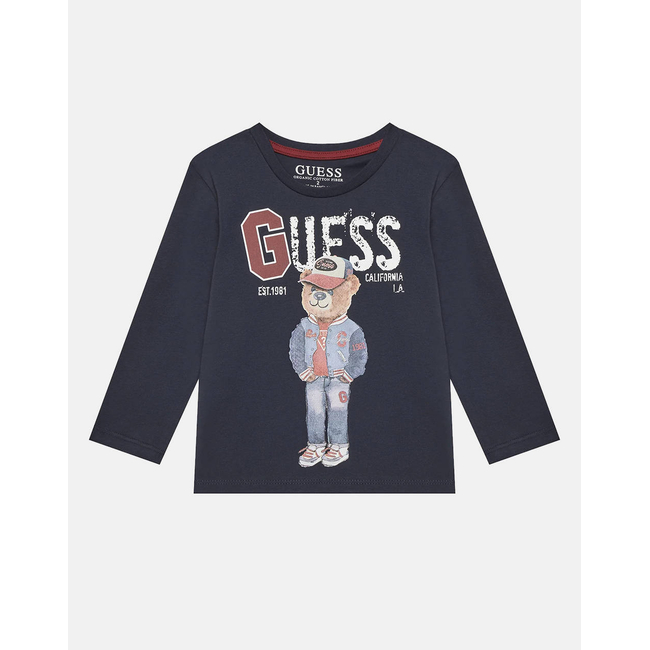 Product GUESS LS T-SHIRT ΜΠΛΟΥΖΑ ΠΑΙΔΙΚΟ BOY base image
