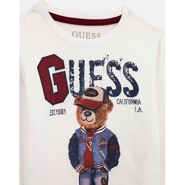 Product GUESS LS T-SHIRT ΜΠΛΟΥΖΑ ΠΑΙΔΙΚΟ BOY base image