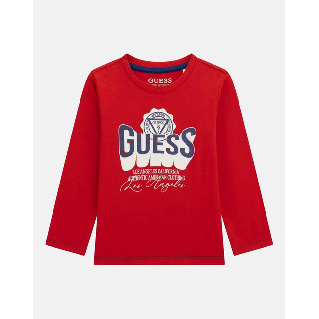 Product GUESS  SS T-SHIRT ΜΠΛΟΥΖΑ ΠΑΙΔΙΚΟ BOY base image