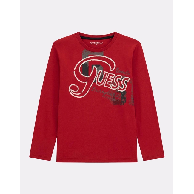 Product GUESS  LS T-SHIRT ΜΠΛΟΥΖΑ ΠΑΙΔΙΚΟ BOY base image