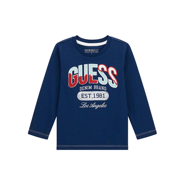 Product GUESS  LS T-SHIRT ΜΠΛΟΥΖΑ ΠΑΙΔΙΚΟ BOY base image