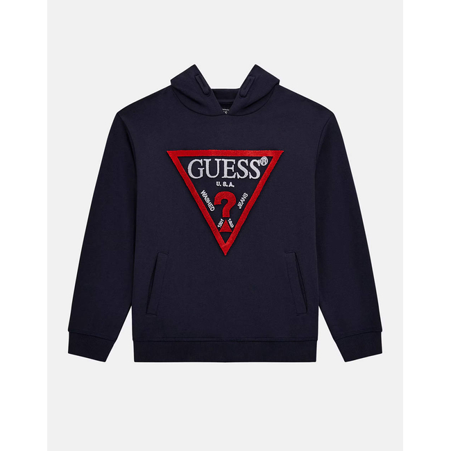 Product GUESS HOODED LS ACTIVE TOP - MID ORG. CO FRENCH TERRY 340 ΦΟΥΤΕΡ ΠΑΙΔΙΚΟ BOY base image