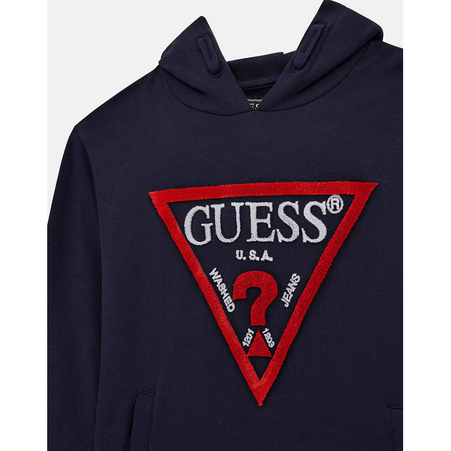 Product GUESS HOODED LS ACTIVE TOP - MID ORG. CO FRENCH TERRY 340 ΦΟΥΤΕΡ ΠΑΙΔΙΚΟ BOY base image