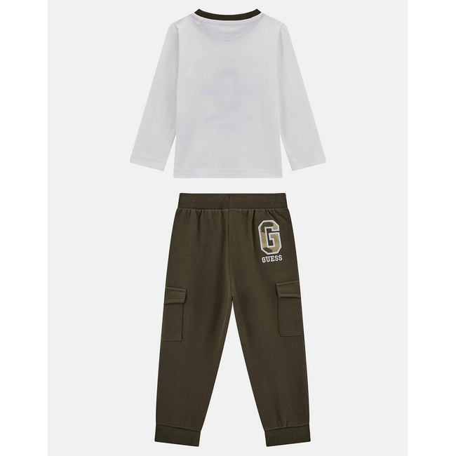 Product GUESS SET LS T-SHIRT + CARGO JOGGER ΣΕΤ ΠΑΙΔΙΚΟ BOY base image