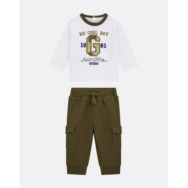 Product GUESS  SET LS T-SHIRT + CARGO JOGGER ΣΕΤ ΠΑΙΔΙΚΟ BOY base image