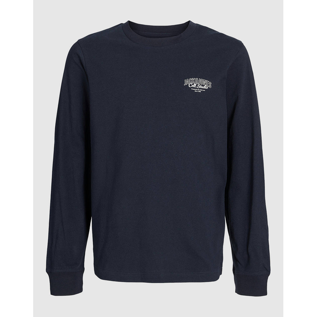Product JACK&JONES JJMAKOTO TEE LS CREW NECK JNR base image