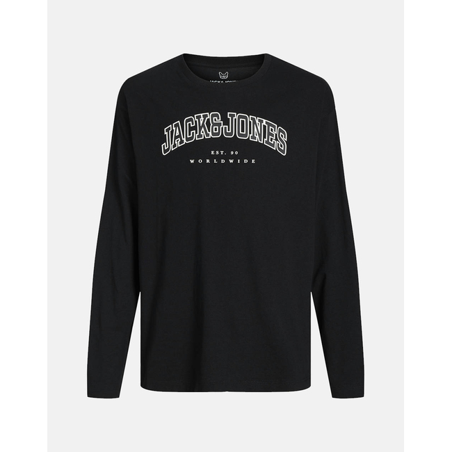 Product JACK&JONES JJECALEB VARSITY TEE LS O-NECK SN JNR base image