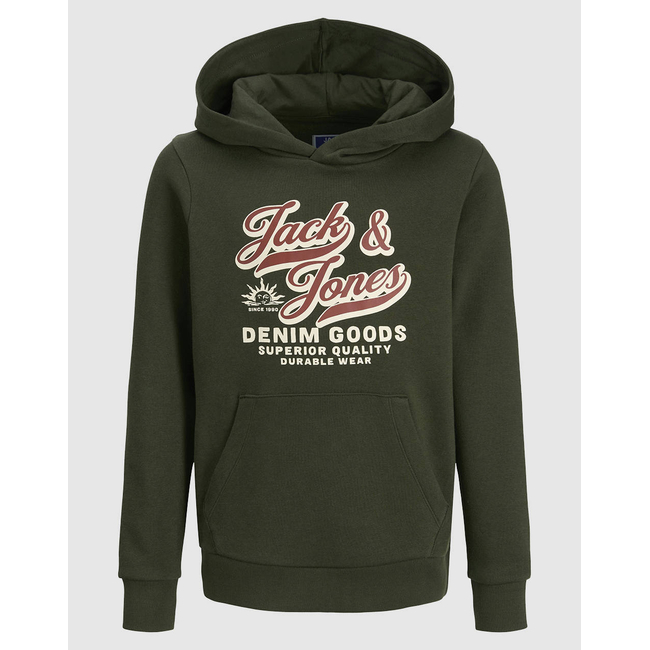 Product JACK&JONES JJELOGO SWEAT HOOD 2 COL 25/26 NOOS JNR base image