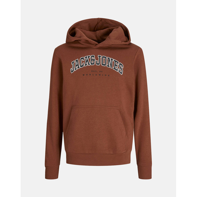 Product JACK&JONES JJECALEB VARSITY SWEAT HOOD NOOS JNR base image