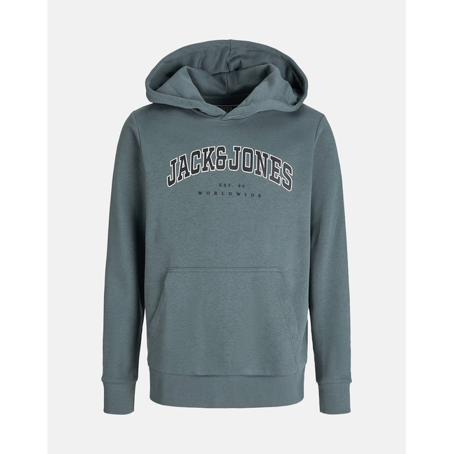 Product JACK&JONES JJECALEB VARSITY SWEAT HOOD NOOS JNR base image