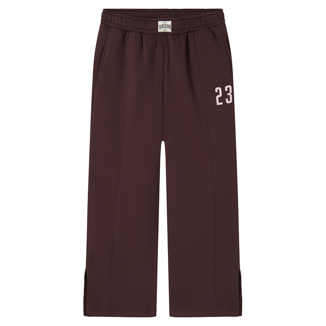 Product NAME IT NKFODIKA NREG WIDE SWE PANT BRU BF base image