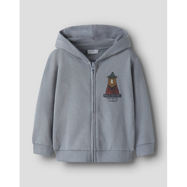 Product NAME IT NMMVOLTINUS NREG SWEAT CARD WH BRU base image
