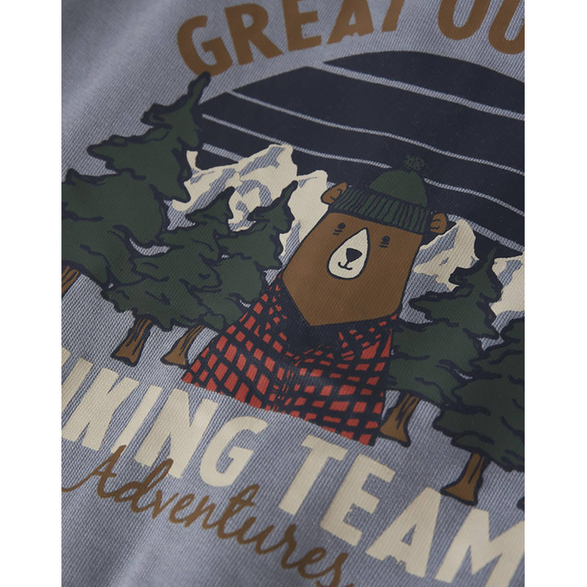 Product NAME IT NMMVOLTINUS NREG SWEAT CARD WH BRU base image