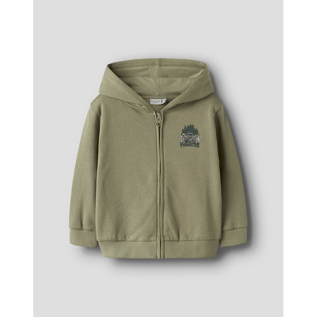 Product NAME IT NMMVOLTINUS NREG SWEAT CARD WH BRU base image