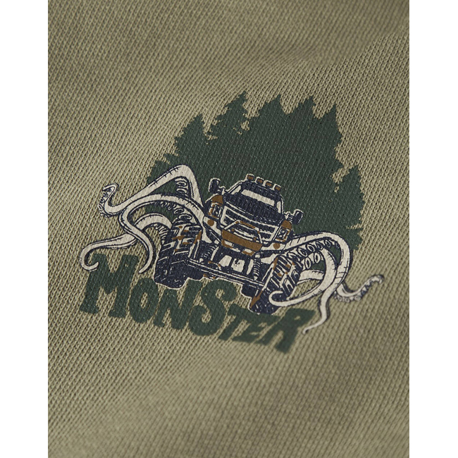 Product NAME IT NMMVOLTINUS NREG SWEAT CARD WH BRU base image