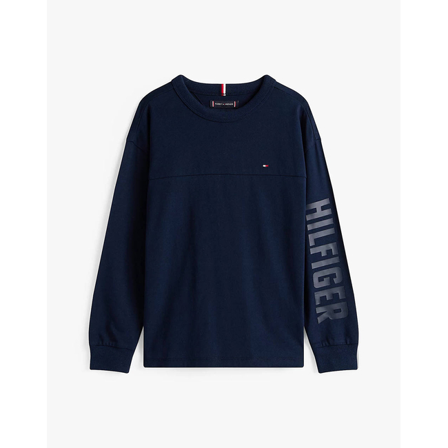 Product TOMMY HILFIGER HILFIGER SLEEVE GRAPHIC TEE LS base image