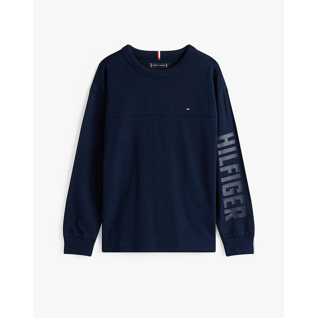 Product TOMMY HILFIGER HILFIGER SLEEVE GRAPHIC TEE LS base image