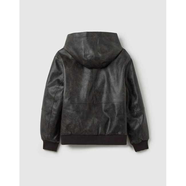 Product OVS FKLEATHER JACKET W/HOOD base image