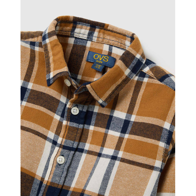Product OVS FLANNEL SHIRT base image