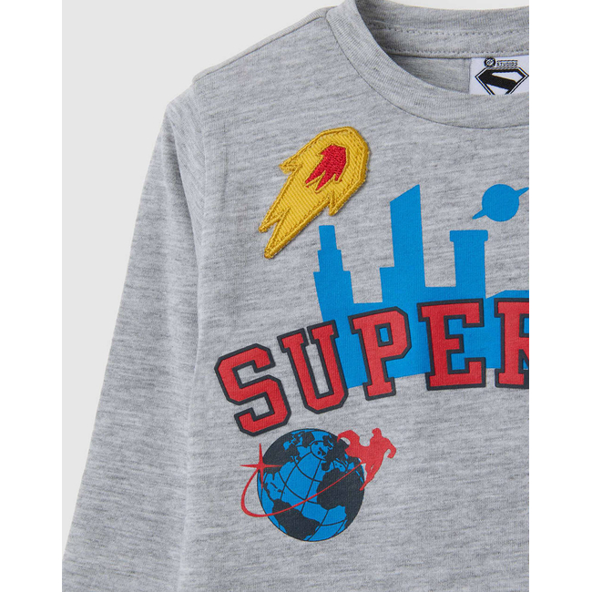 Product OVS LS TSHIRT SUPERMAN base image
