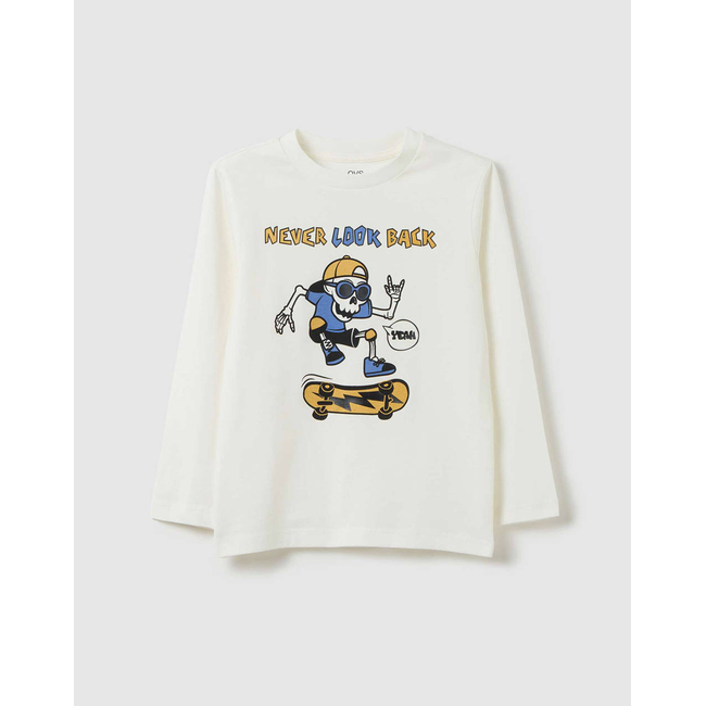 Product OVS T-SHIRT WITH PRINT base image