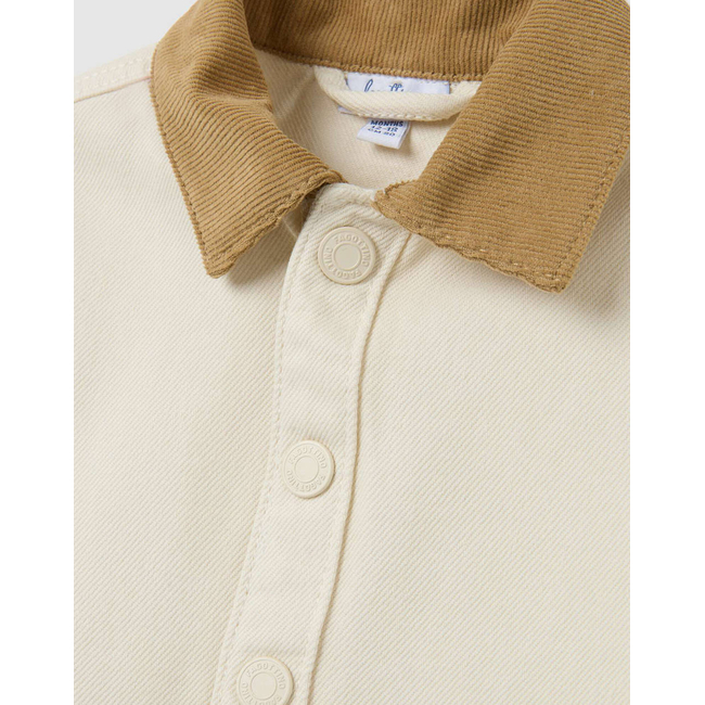 Product OVS SHACKET W/VELVET COLLAR base image