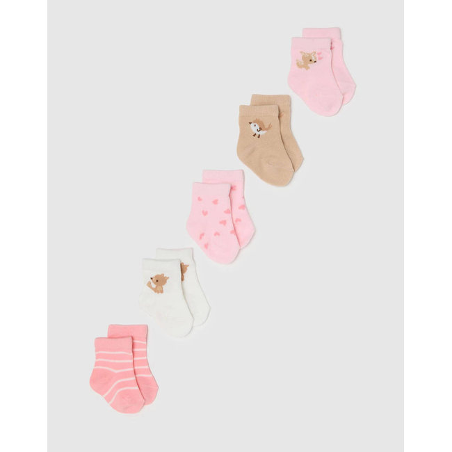 Product OVS PK 5 SHORT SOCKS GIRL base image