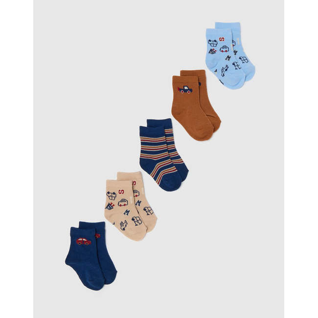 Product OVS PK 5 SHORT SOCKS BOY base image