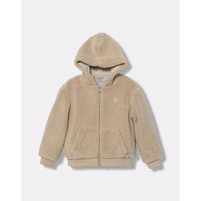 Product GUESS  LS FAUX FUR JACKET ΜΠΟΥΦΑΝ ΠΑΙΔΙΚΟ UNISEX base image