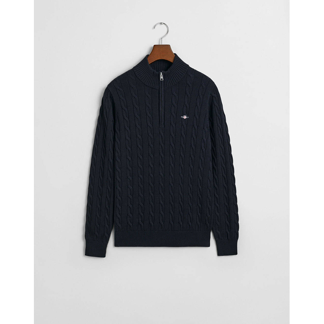 Product GANT ΠΟΥΛΟΒΕΡ ΜΜ COTTON CABLE HALF ZIP base image