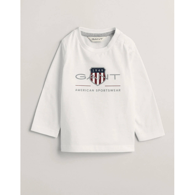 Product GANT ARCHIVE SHEILD LS T-SHIRT base image