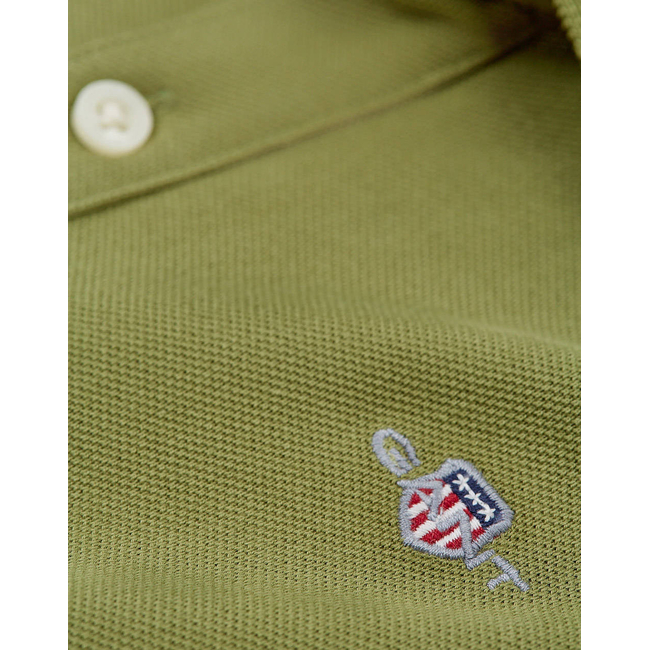 Product GANT SHIELD LS PIQUE POLO SHIRT base image