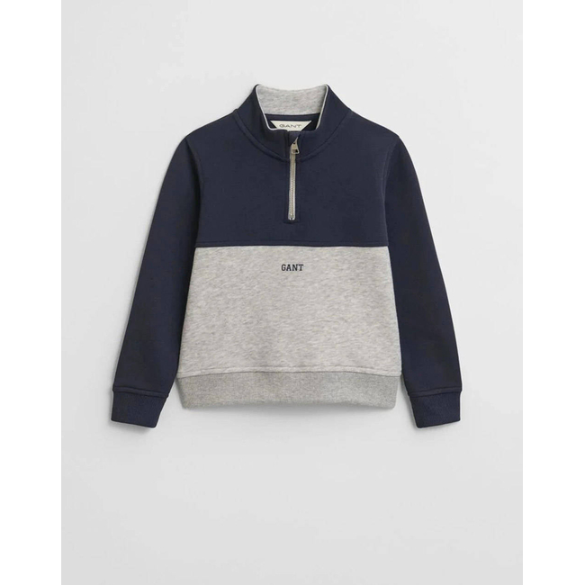 Product GANT MM BLOCKED HALF ZIP SWEATSHIRT base image
